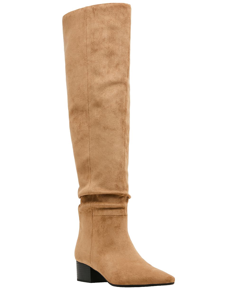 Madden Girl Women's Elite Wide-Calf Over-the-Knee Slouch Boots