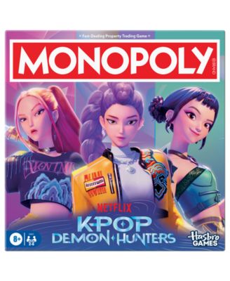 MONOPOLY Настольная игра KPop Demon Hunters Edition
