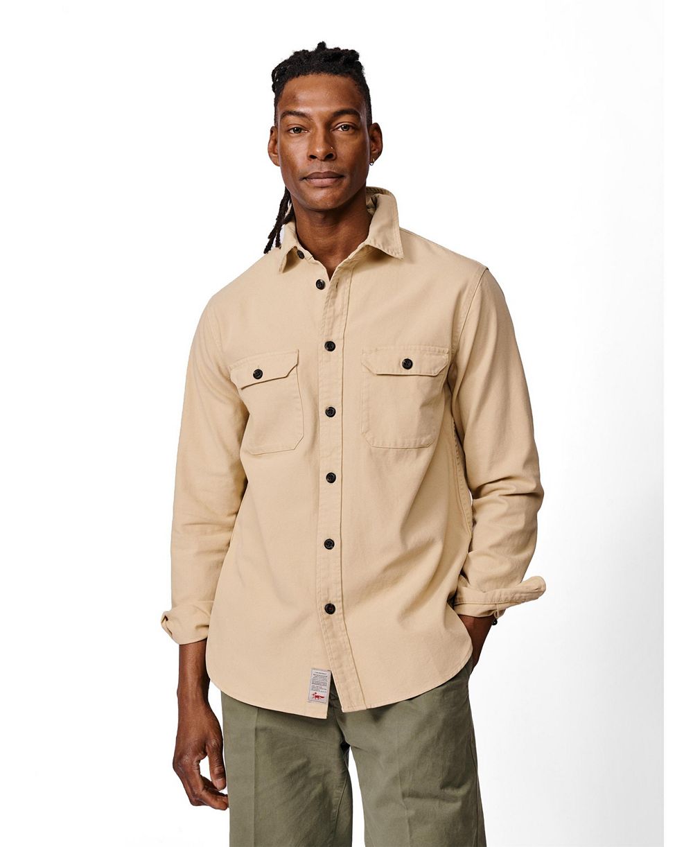 Мужская рубашка Aubin Henderson Canvas Relaxed Fit Overshirt