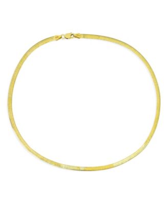 Bling Jewelry ожерелье-чокер Omega Snake из серебра 925