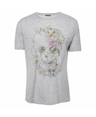 Pre-Owned Alexander Mcqueen Men's Floral Print Jersey T-Shirt