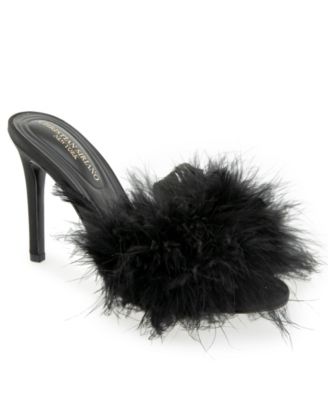 Женские сандалии Christian Siriano Jaziely Feather High Heel