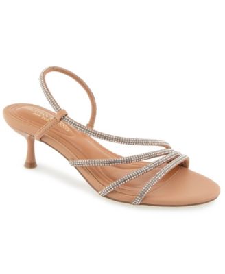 Christian Siriano Women's Lolin Rhinestone Evening Sandal