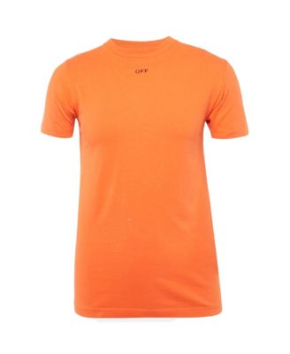 Мужская футболка Off-White ange Logo Print Cotton Crew Neck, б/у