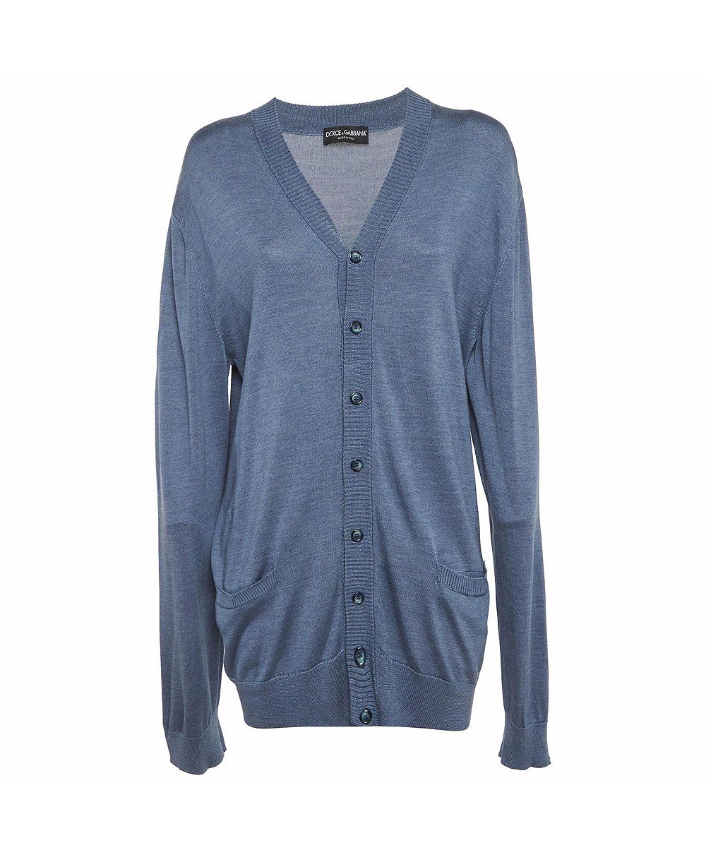 Pre-Owned Dolce & Gabbana Men's Silk Knit Cardigan