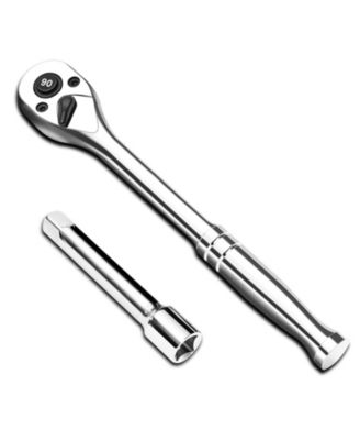 XDOVET 1/2inch  Drive 90-Tooth Ratchet Wrench Extension Bar