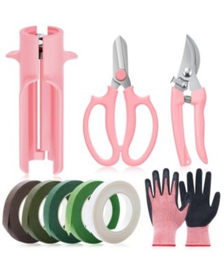 XDOVET Rose Thorn Remover Set Stripper Tool Scissor Gloves Gift