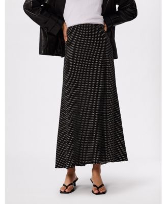 Whistles Women's Mini Spot Maxi Skirt