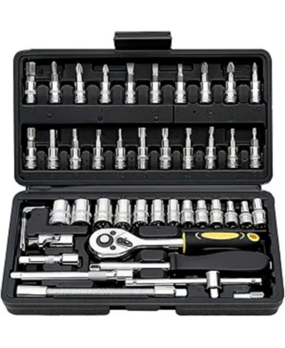 Набор ключей с трещоткой XDOVET 46 предметов 1/4inch Drive