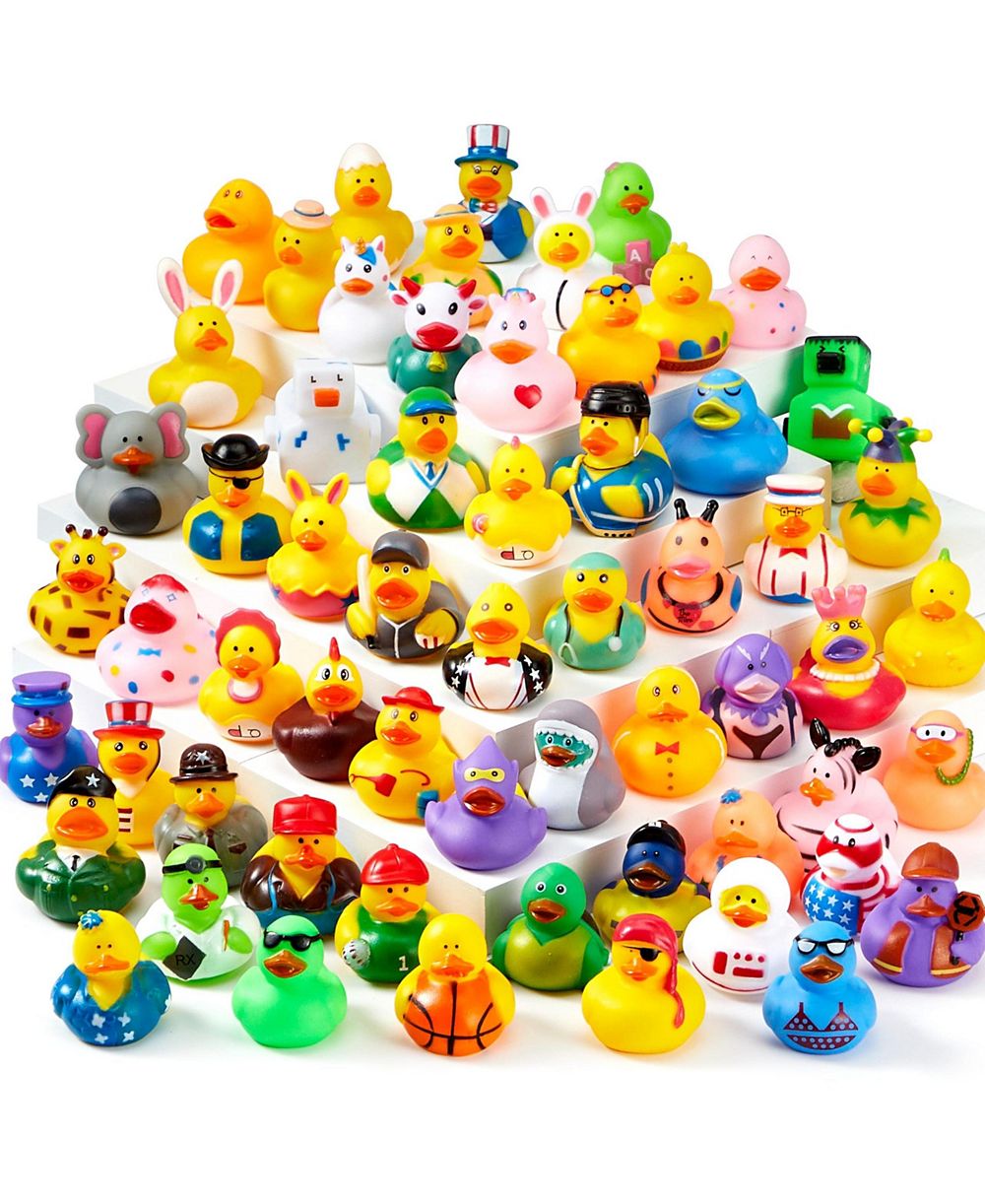 Сетка с резиновыми уточками GNUADZ Mesh Bag Mini Bath Pool Party Favors