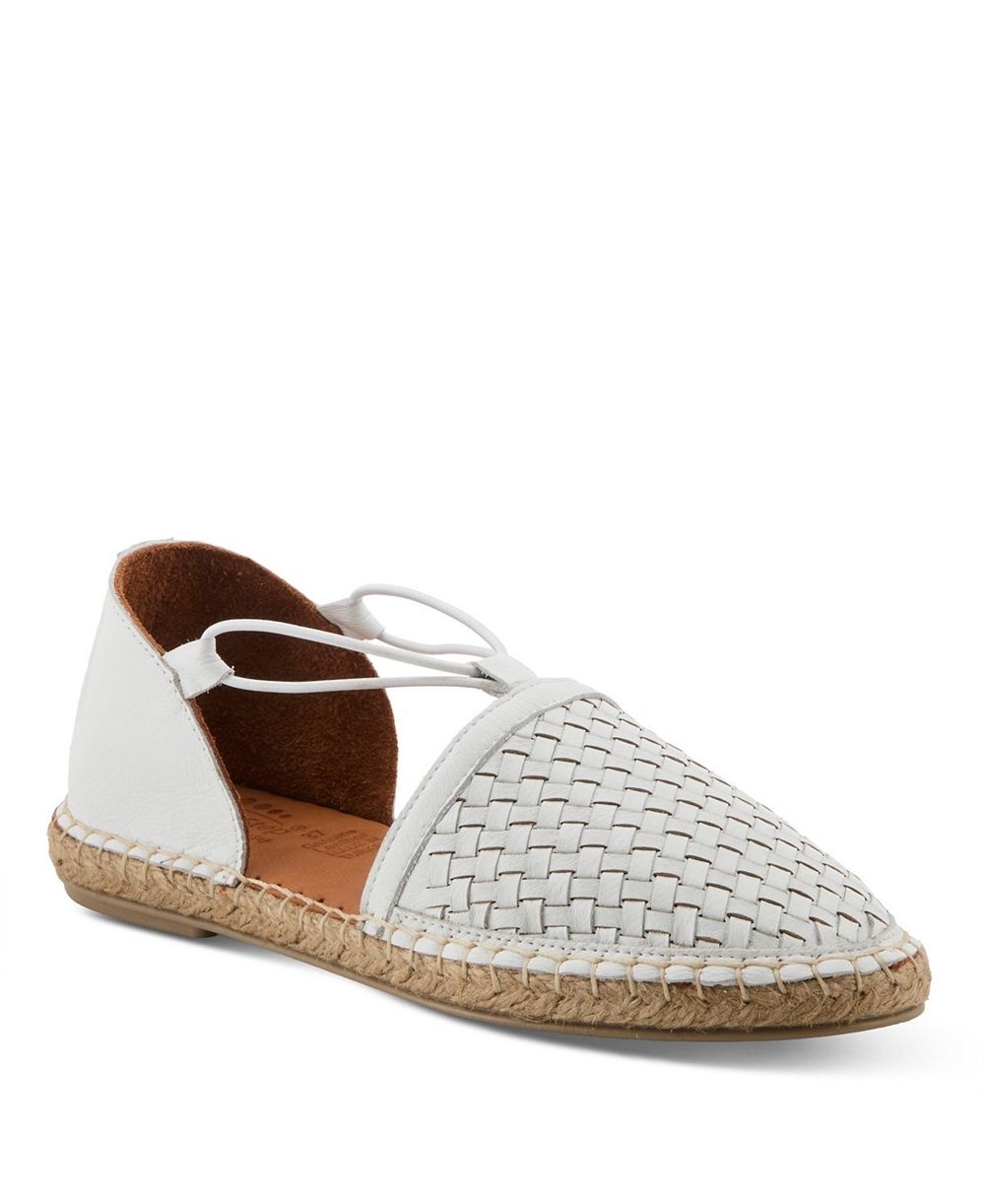 Spring Step Women's Clovae Espadrilles with Woven Leather Upper