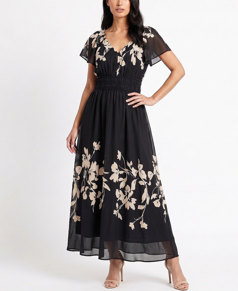 Женское платье Taylor Floral Smocked Waist