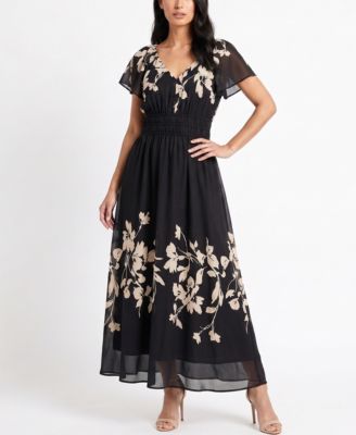 Женское платье Taylor Floral Smocked Waist