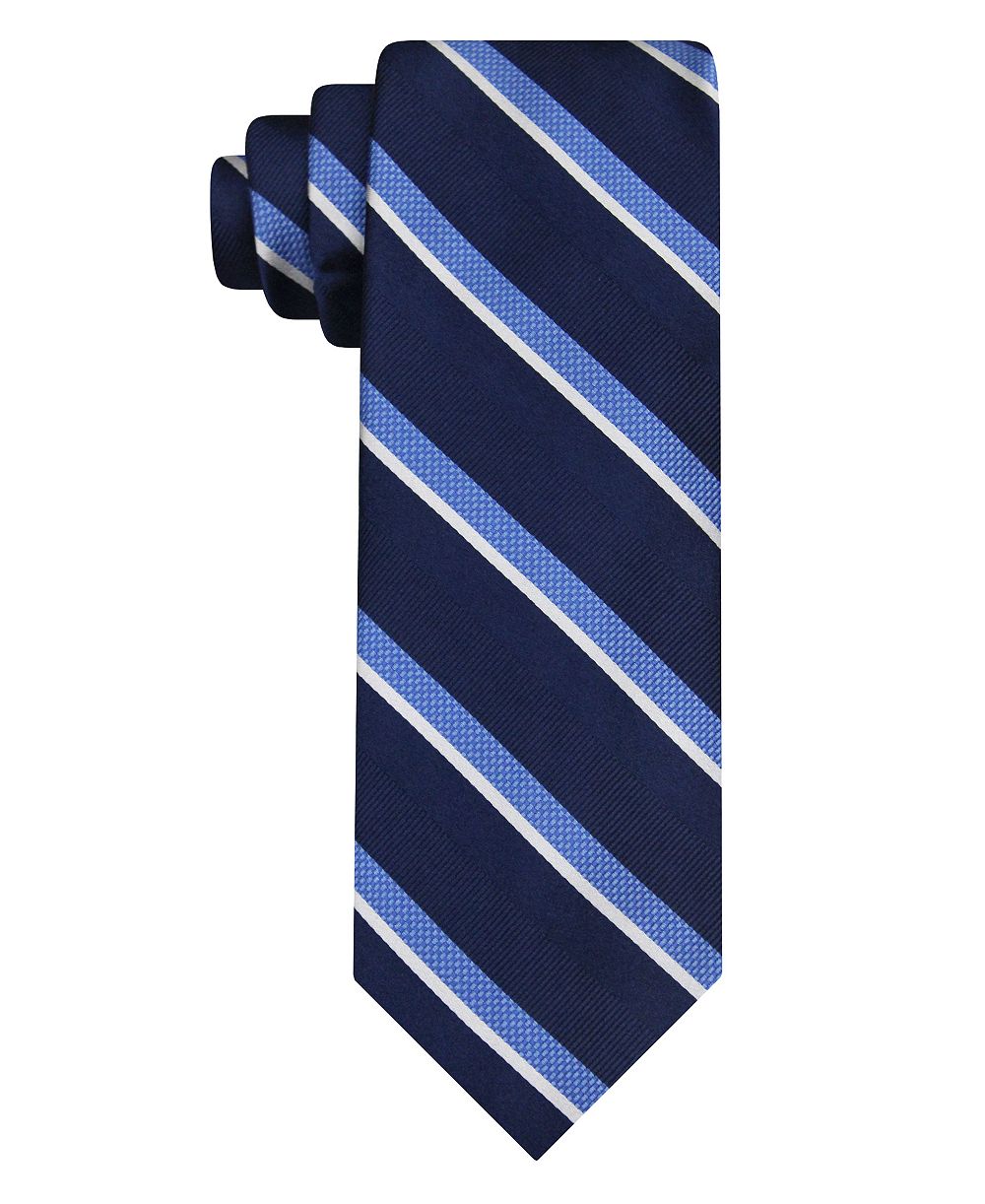 Men's Textured Stripe Classic Tie