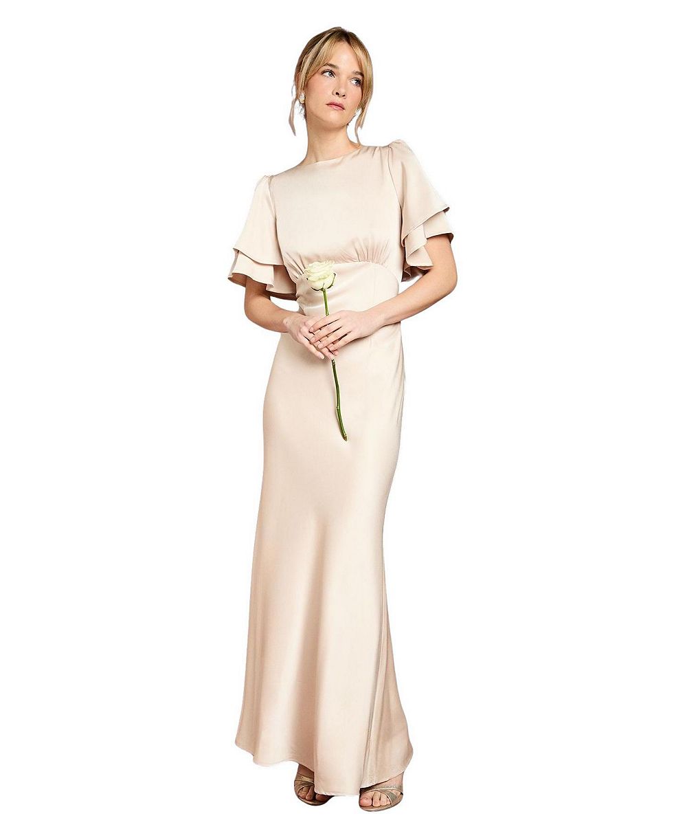 Coast Женское платье Maxi Crepe High Neck