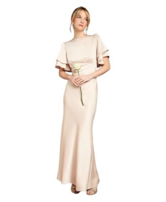 Coast Женское платье Maxi Crepe High Neck