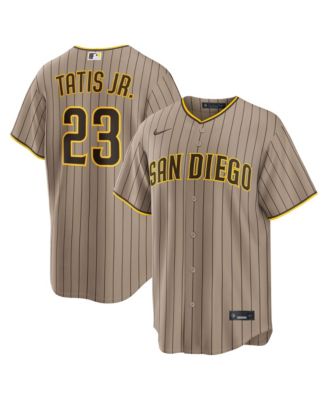 Мужская джерси Nike Fernando Tatis Jr. Sand San Diego Padres Alternate Replica
