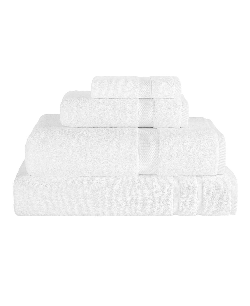 Linum Home Textiles Anovia Turkish Cotton Oversized 4-Piece Towel Set