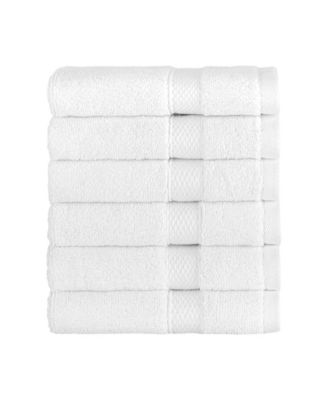 Linum Home Textiles Anovia Turkish Cotton 6-Piece Washcloth Set