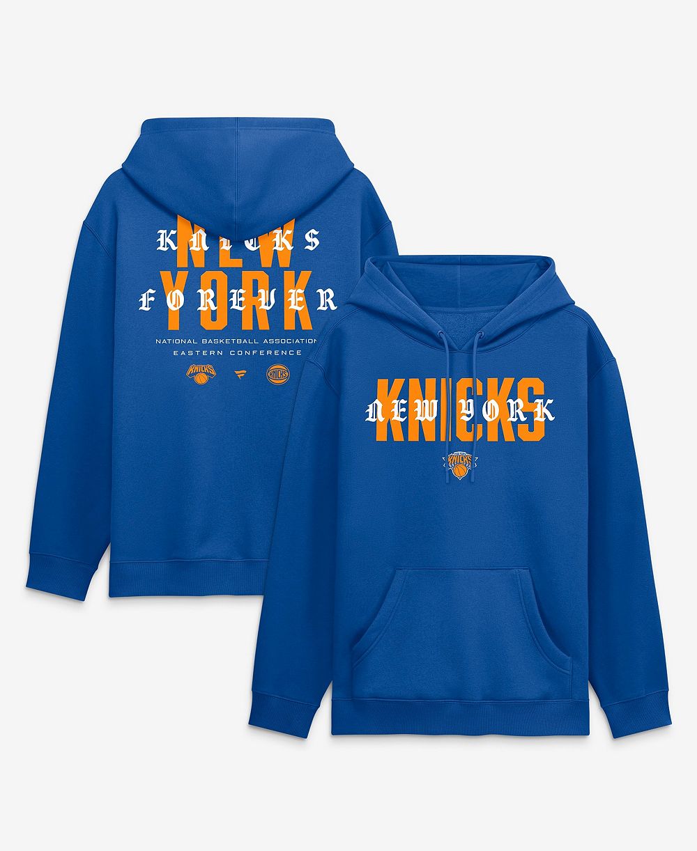 Мужское худи Fanatics Blue New York Knicks Forever Legacy Hoodie
