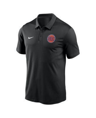 Nike Мужская футболка-поло Nike Dri-FIT Victory, черная, New York Knicks