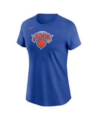 Женская футболка Nike Blue New York Knicks Core