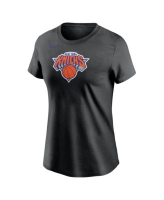 Женская футболка Nike Black New York Knicks Core