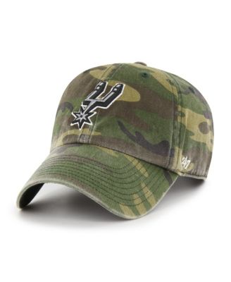 Мужская кепка '47 Brand Camo San Antonio Spurs Clean Up Adjustable Hat
