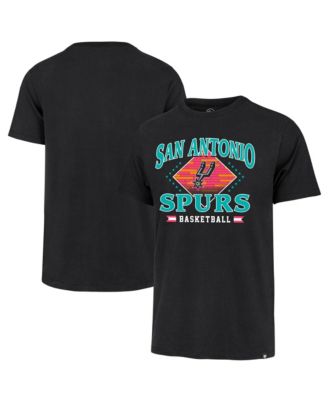 '47 Brand Men's Black San Antonio Spurs Big & Tall Courtside Franklin T-Shirt