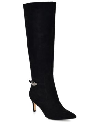 Женские саполеты Nine West Salla из замши на каблуке kitten heel