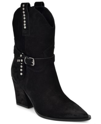 Женские ботильоны Nine West Weslie из замши на устойчивом каблуке