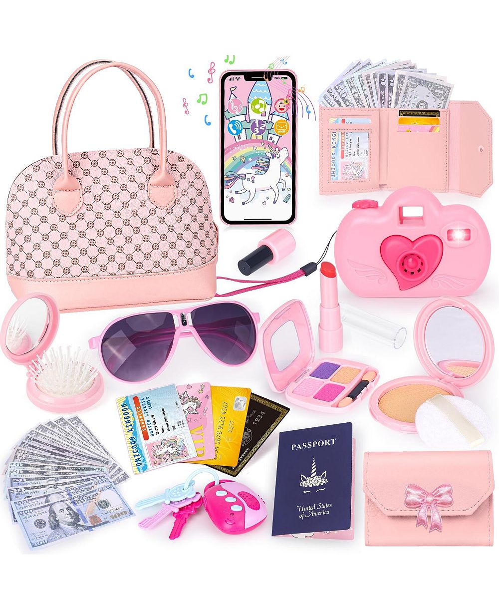 Игрушечная сумочка GNUADZ Play Purse Camera Phone Wallet Key Gift
