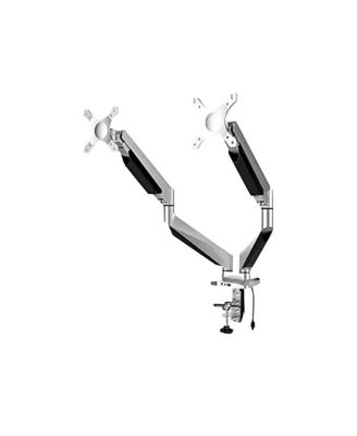 Кронштейн для двух мониторов FlexiSpot Heavy Duty-Dual, алюминиевый, с газовой пружиной