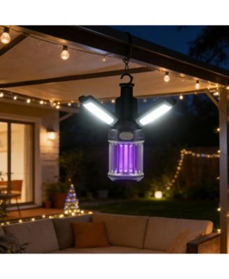 GOUUN Outdoor Bug Zapper with Foldable Camping Lantern, USB-C Rechargeable
