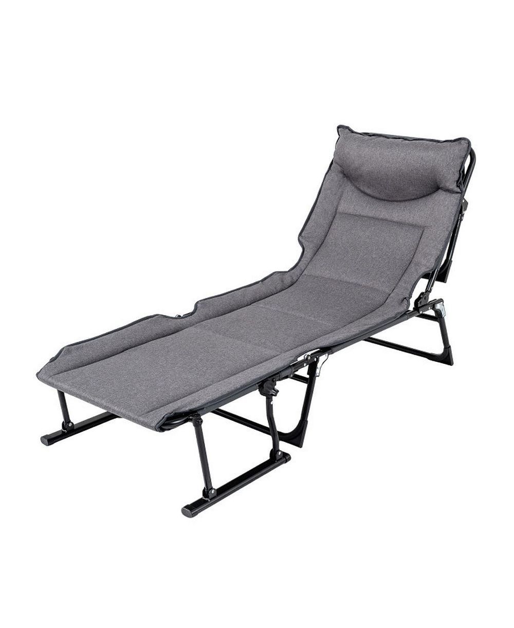 GOUUN 3-in-1 Folding Camping Cot with 6-Position Adjustable Backrest