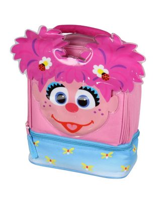 Детский термосумка-ланчбокс Sesame Street Abby Cadabby с двумя отделениями для девочек, 10"