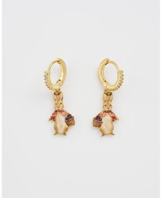 Fable England Peter Rabbit Cotton-tail Earrings