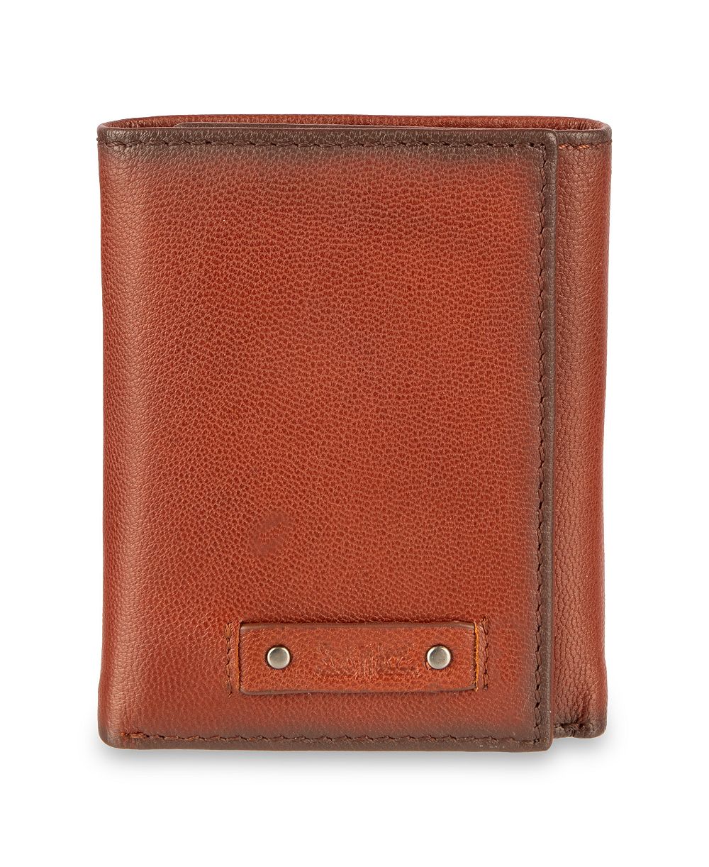 Levi's Men's RFID-Blocking Extra-Capacity Genuine Leather Trifold Wallet