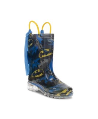 Western Chief Kids Batman Lighted Rain Boot