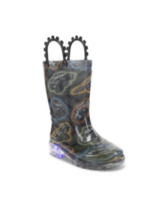 Western Chief Kids Big Wheels Lighted Rain Boot