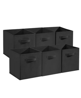 Складные тканевые органайзеры homfan 12-Pack с ручками для шкафа и полок