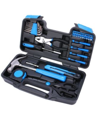 XDOVET Household Tool Kit 40-Piece Home Garage Office Dormitory Use