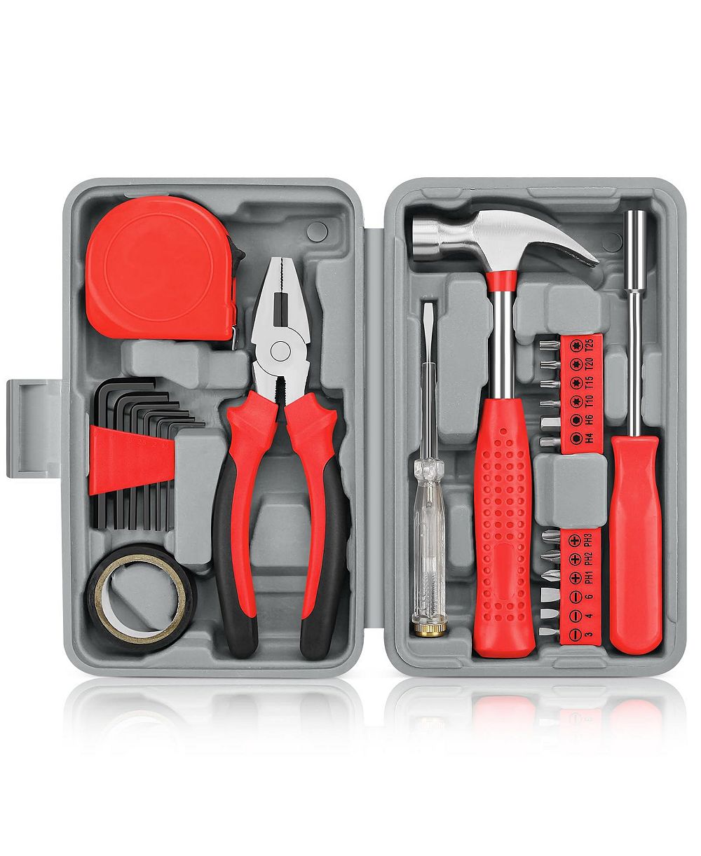 XDOVET Home DIY Tool Kit Repair Set Storage Case