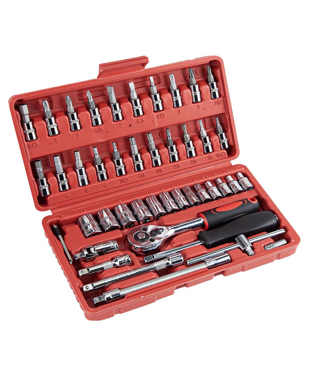 Набор инструментов XDOVET 1/4inch Drive Socket Set с трещоткой и кейсом