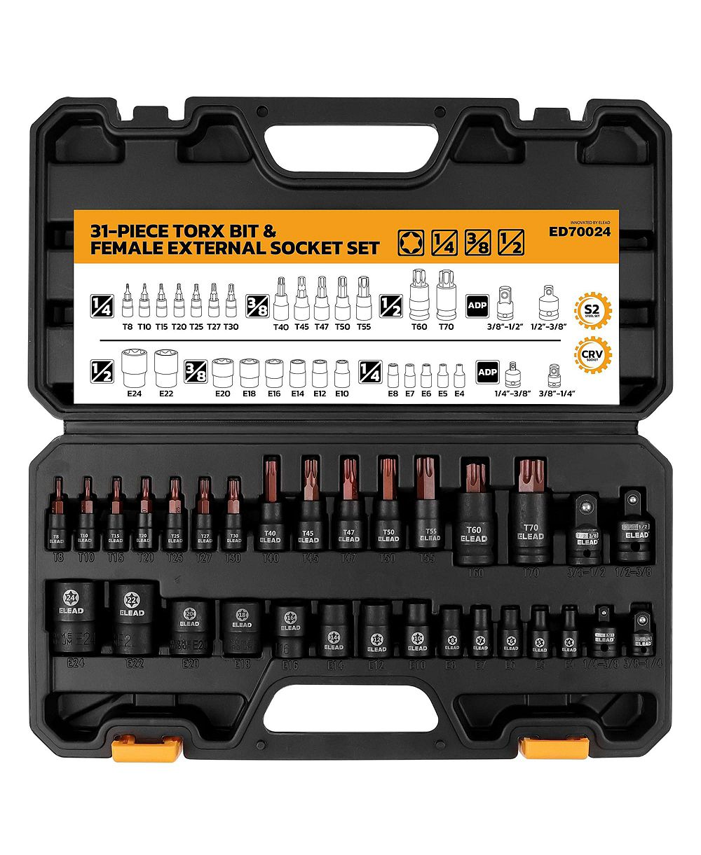 XDOVET Torx Bit and Socket Set Automotive Repair Tools