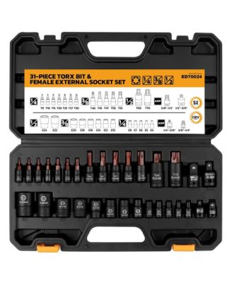 XDOVET Torx Bit and Socket Set Automotive Repair Tools