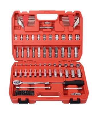 Набор торцевых ключей XDOVET 1/4inch, 101 предмет, метрические и SAE
