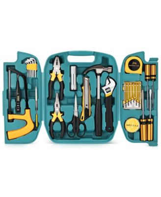 XDOVET Household Tool Kit Set Home Repair Storage Case Garage Dorm