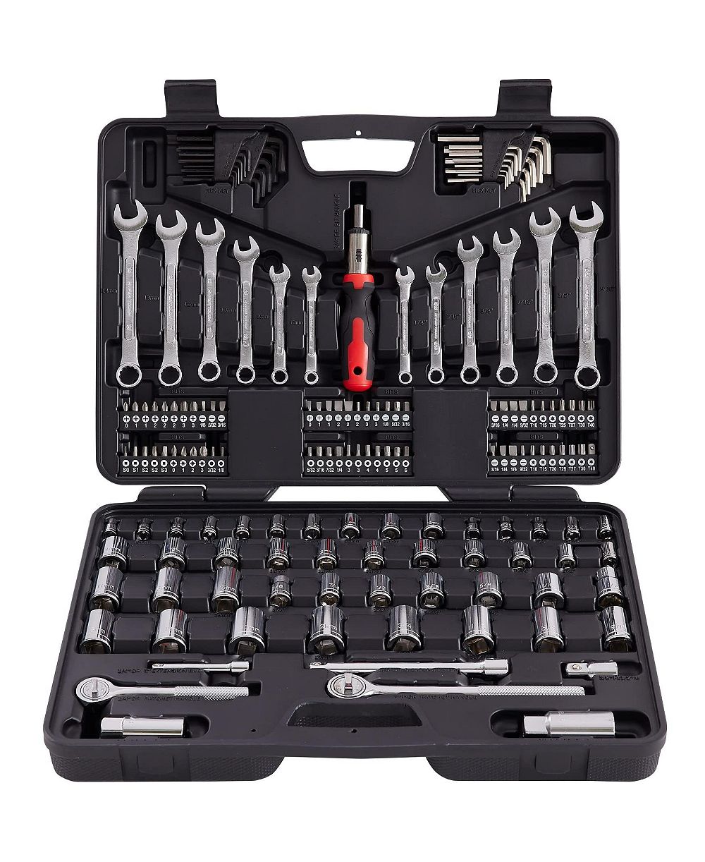 Набор торцевых ключей XDOVET Socket Wrench Tool Set 161-Piece SAE Metric для ремонта автомобиля