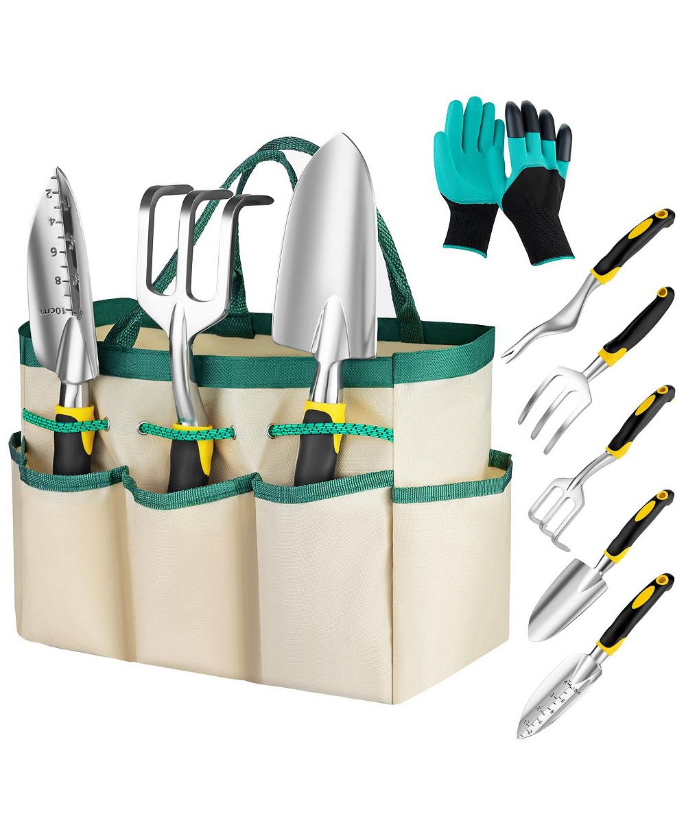 XDOVET Garden Tools Set Aluminum Alloy 7-Piece Gift